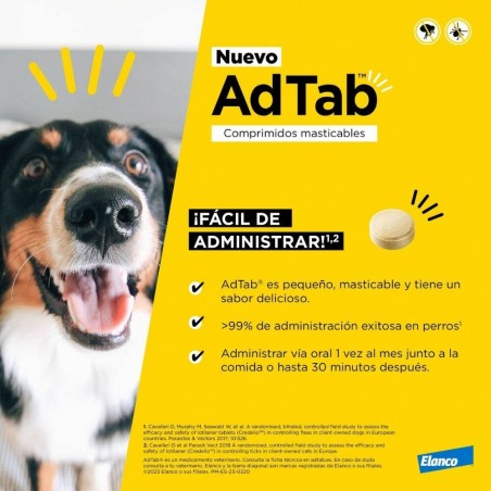 22-45KG ADTAB COMPRIMIDOS MASTICABLES PARA PERRO