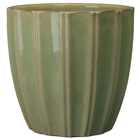 MACETA VASO ELEGANCIA VERDE