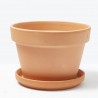 MACETA BOWL BARRO ROJO