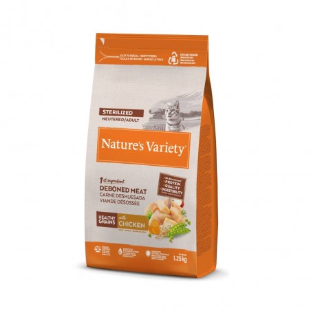 PIENSO GATO NATURE'S VARIETY ESTERELIZADO POLLO