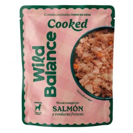 COMIDA COCINADA DE SALMÓN PARA PERROS WILD BALANCE