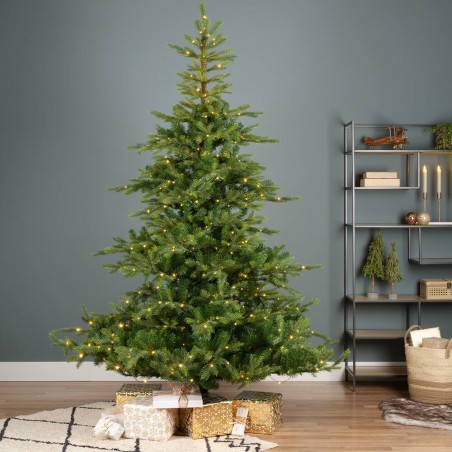 ABETO GRANDIS ARTIFICIAL CON MICROLED NAVIDAD