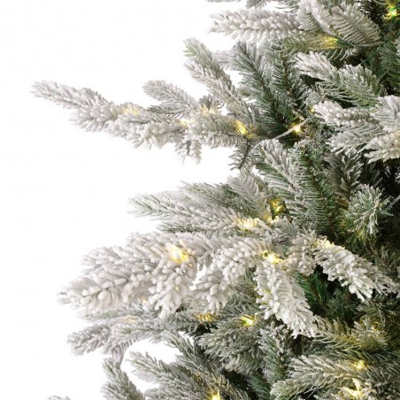ABETO GRANDIS NEVADO + MICROLED ARTIFICIAL NAVIDAD