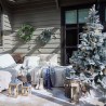 ABETO GRANDIS NEVADO + MICROLED ARTIFICIAL NAVIDAD