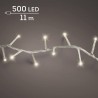 GUIRNALDA BLANCO CÁLIDO COMPACT LED TRANSPARENTE