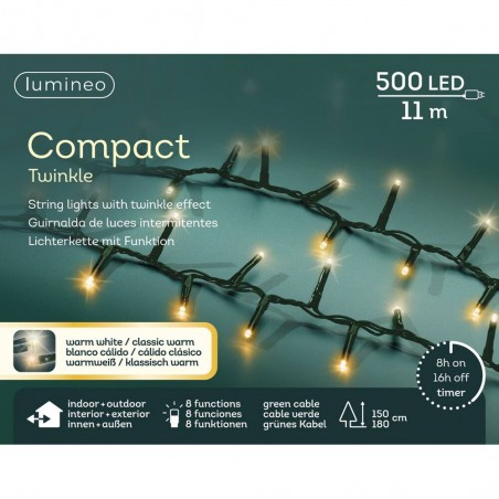 GUIRNALDA MIX BLANCO CÁLIDO / BLANCO CLÁSICO COMPACT LED