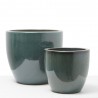 MACETA CAMPANA ORIENT GLAZED ESMERALDA