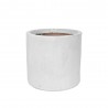 MACETA CILINDRO ORIENT GLAZED BLANCO