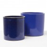 MACETA CILINDRO ORIENT GLAZED AZUL