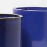 MACETA CILINDRO ORIENT GLAZED AZUL