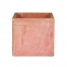 MACETA CUBO DELTA TERRACOTA