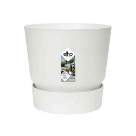 MACETA GREENVILLE ROUND BLANCA