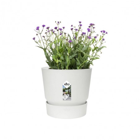 MACETA GREENVILLE ROUND BLANCA