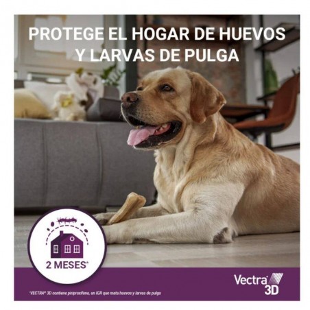 PIPETA VECTRA 3D ANTIPARASITARIA PARA PERRO