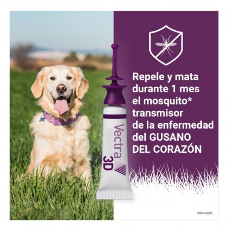 PIPETA VECTRA 3D ANTIPARASITARIA PARA PERRO