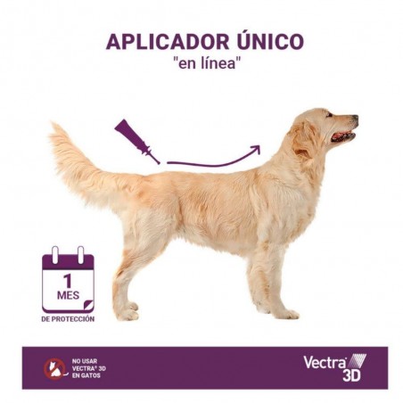 PIPETA VECTRA 3D ANTIPARASITARIA PARA PERRO