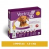 PIPETA VECTRA 3D ANTIPARASITARIA PARA PERRO