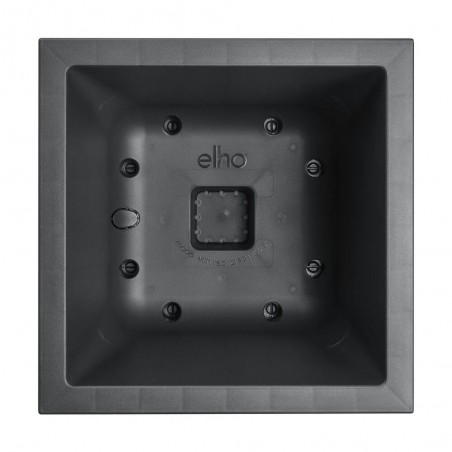 MACETA VIVO NEXT SQUARE NEGRO