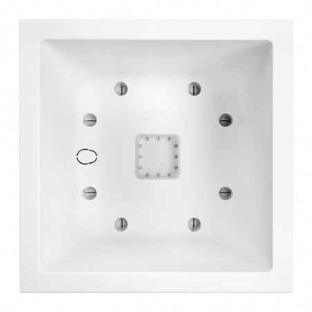 MACETA VIVO NEXT SQUARE BLANCO