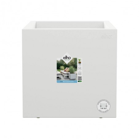 MACETA VIVO NEXT SQUARE BLANCO