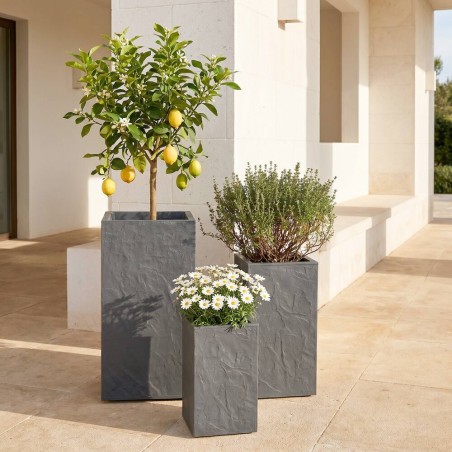 CUBO ALTO VOLCANIA ANTRACITA
