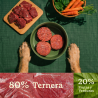 Menú barf ternera para perro wild balance