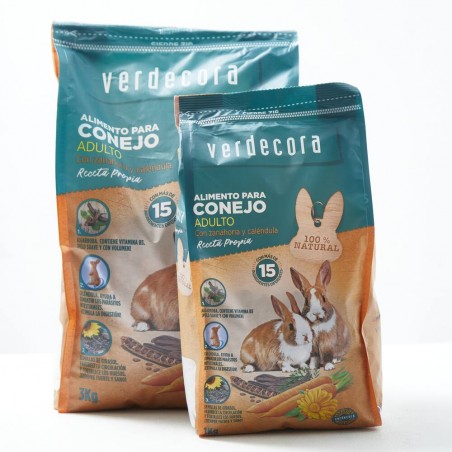 ALIMENTO CONEJO ADULTO VERDECORA