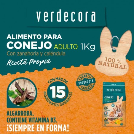 ALIMENTO CONEJO ADULTO VERDECORA