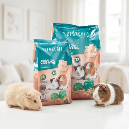 Alimento cobaya verdecora