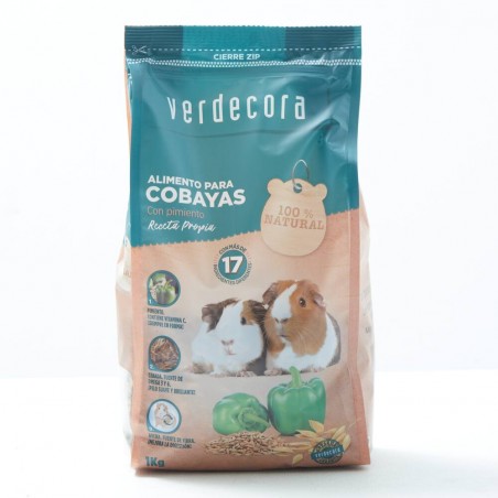 Alimento cobaya verdecora