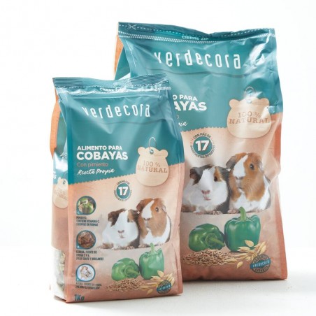 Alimento cobaya verdecora
