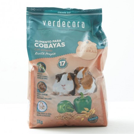 Alimento cobaya verdecora
