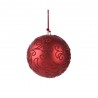 BOLA IRROMPIBLE ROJO LABRADA BRILLO D12CM