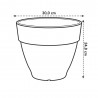 MACETA VIBIA CAMPANA MOSTAZA