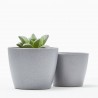 MACETERO NÚBIA CACTUS ANTRACITA