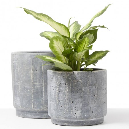 MACETERO MILA GRIS