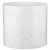MACETERO CILINDRO RALLADO BLANCO