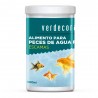 Alimento verdecora agua fría escamas