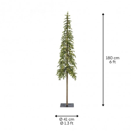 ABETO ALPINO PREILUMINADO H180CM-150L