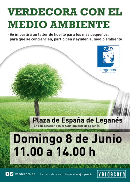cartel huerting medio ambiente