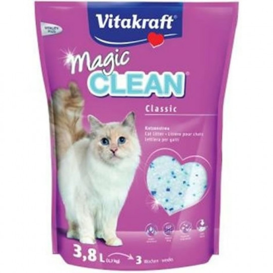 Arena para gatos de sílice