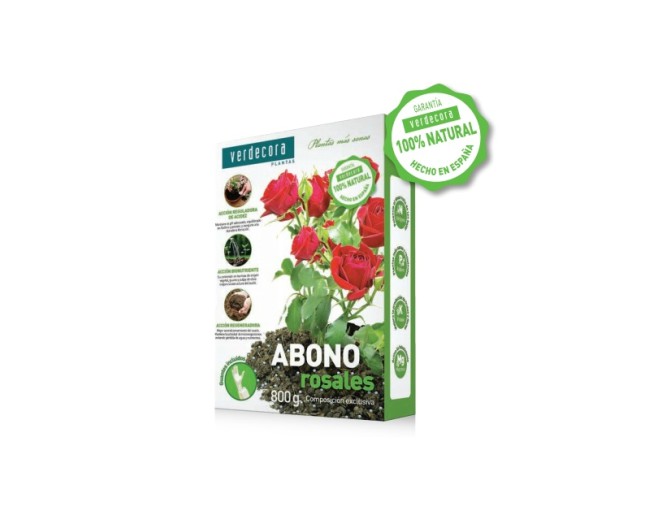 Abono para rosales en flor