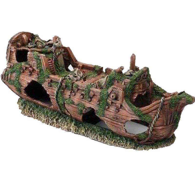 Refugio decorativo para peces tropicales