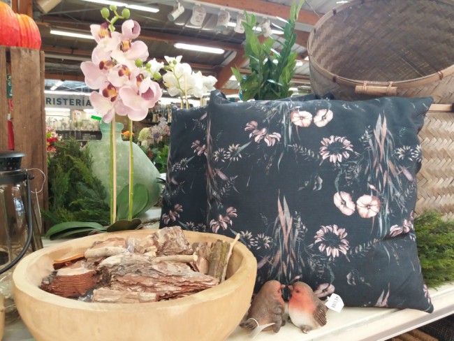 Textiles de la decoración de otoño