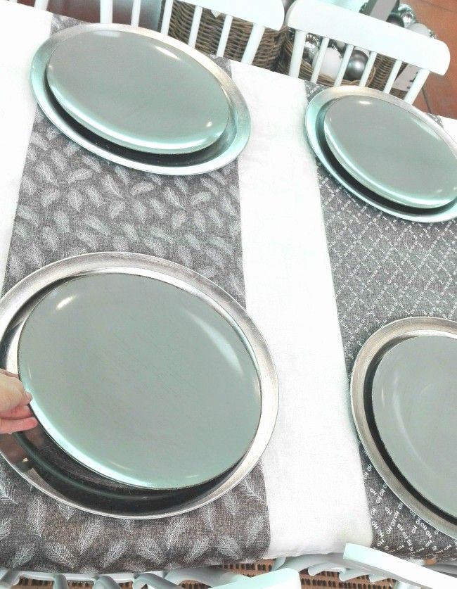 Decorar la mesa de Navidad