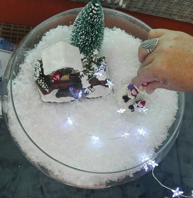 Poblado navideño paso a paso