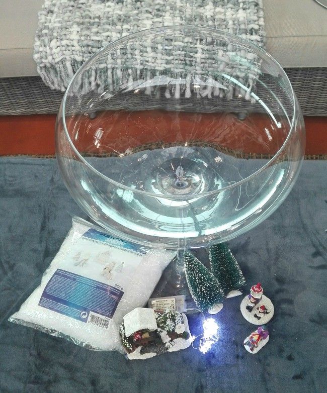 Elementos de un poblado navideño