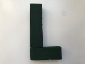 DIY Letras con flores