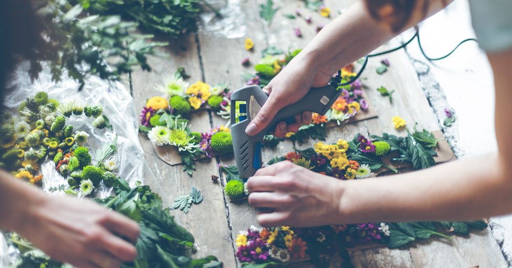 DIY Cómo hacer letras con flores
