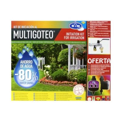 Riego por goteo para macetas